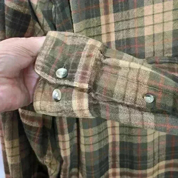 HOBBS CREEK Mens XL Flannel - Picture 4 of 7